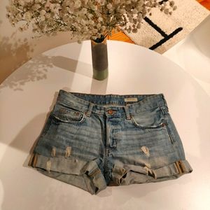 Boyfriend Denim Shorts